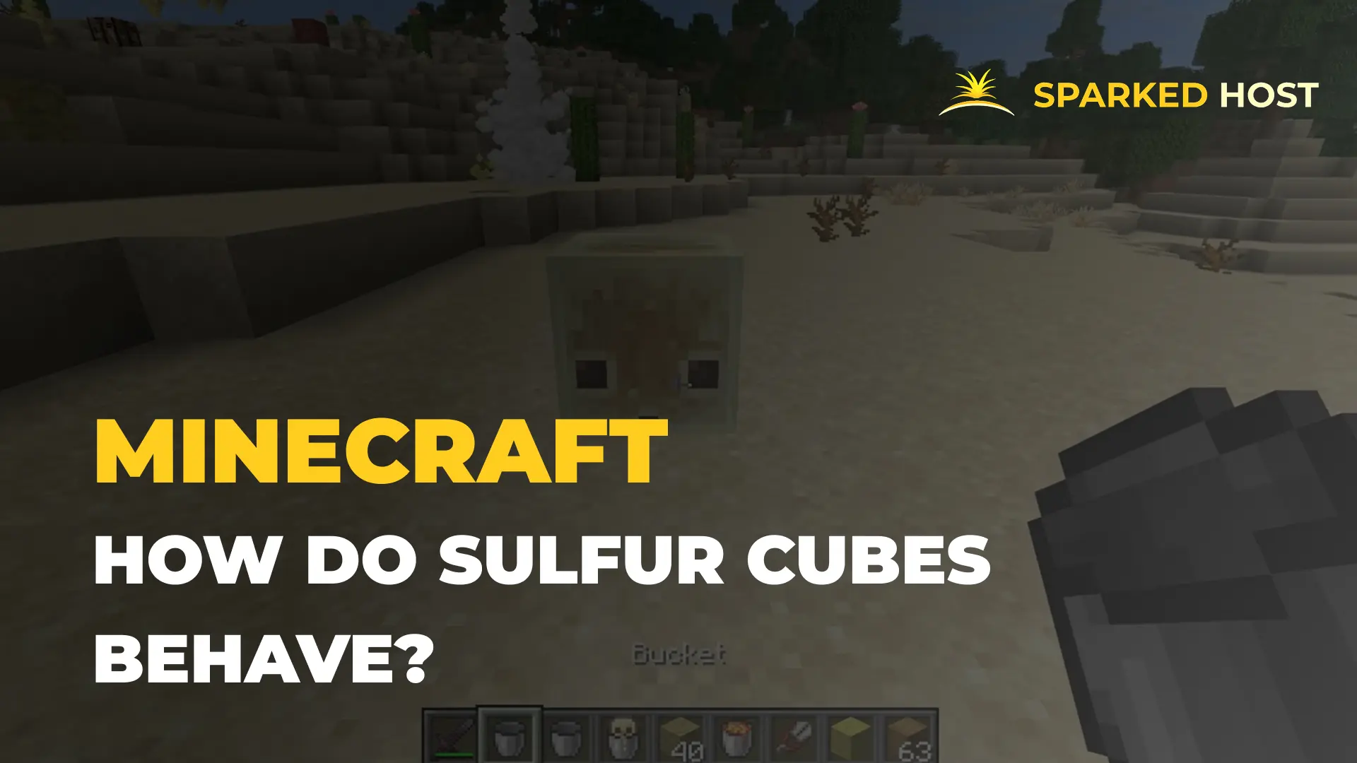 Exploring How Do Sulfur Cubes Behave in Minecraft