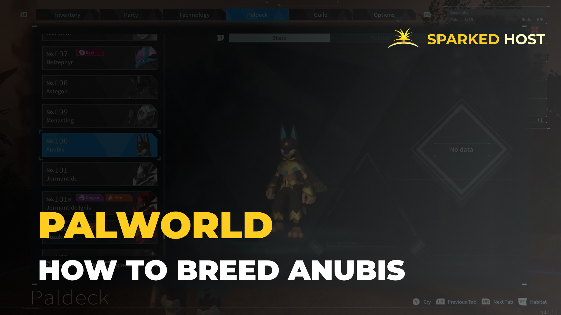 How to Breed Anubis in Palworld