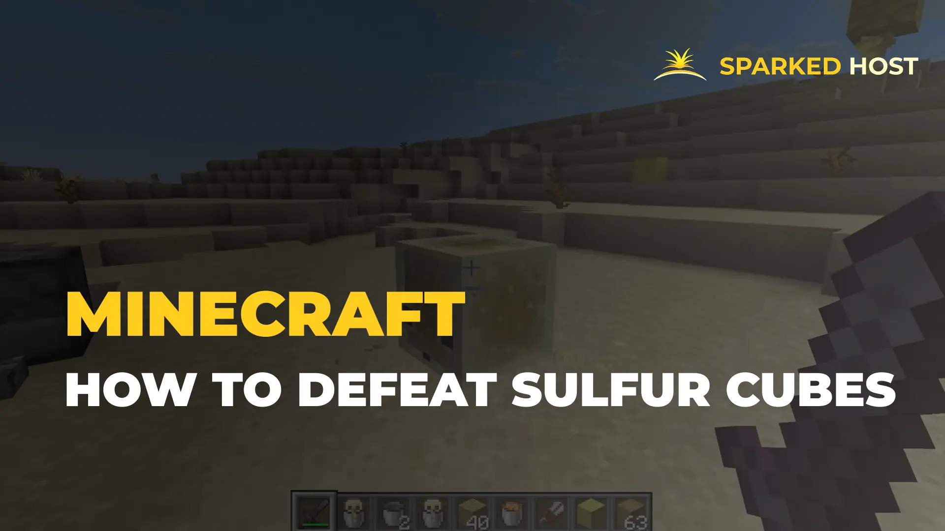 How to Defeat Sulfur Cubes Effectively in Minecraft