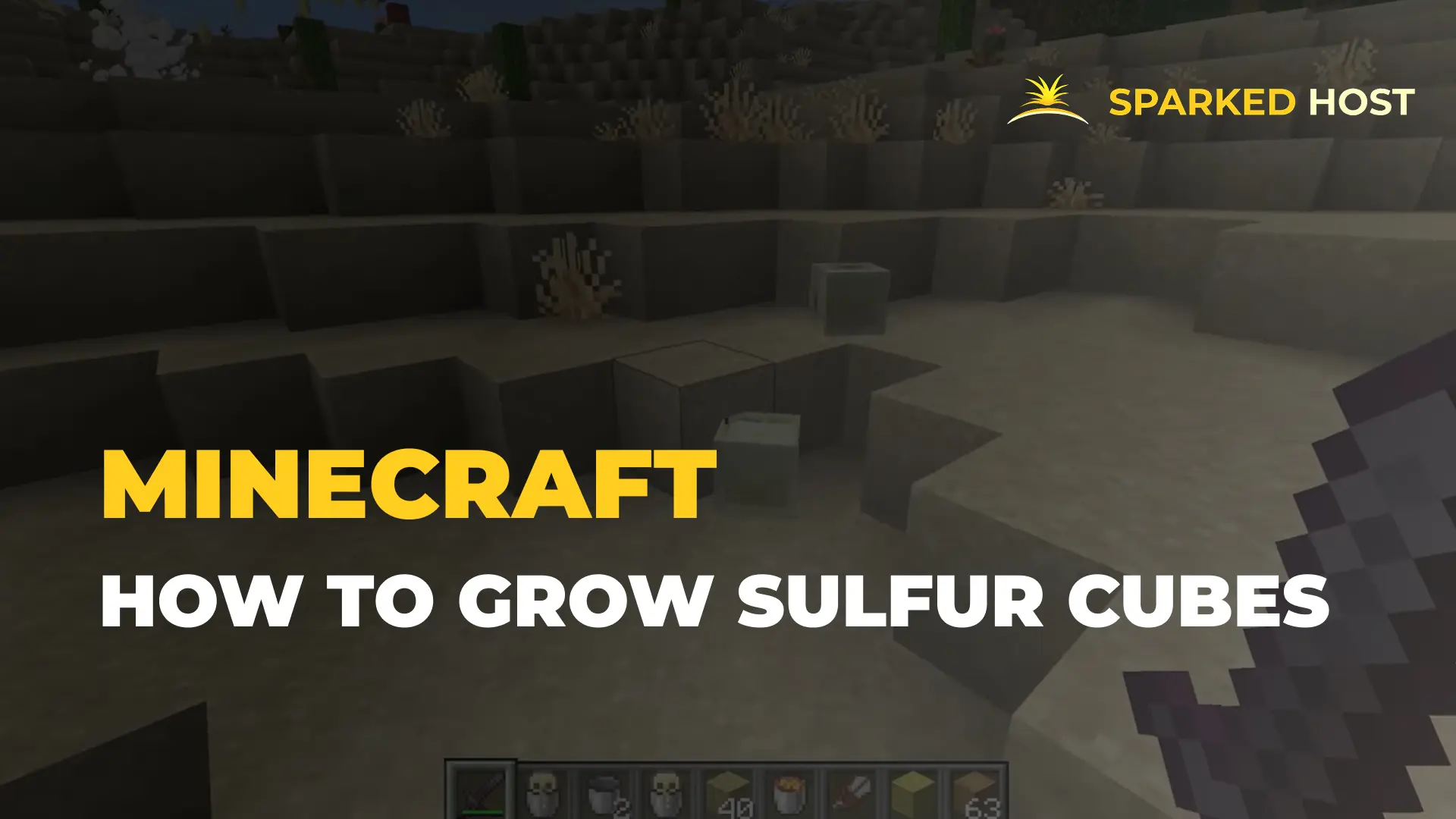 How to Grow Small Sulfur Cubes into Large Ones
