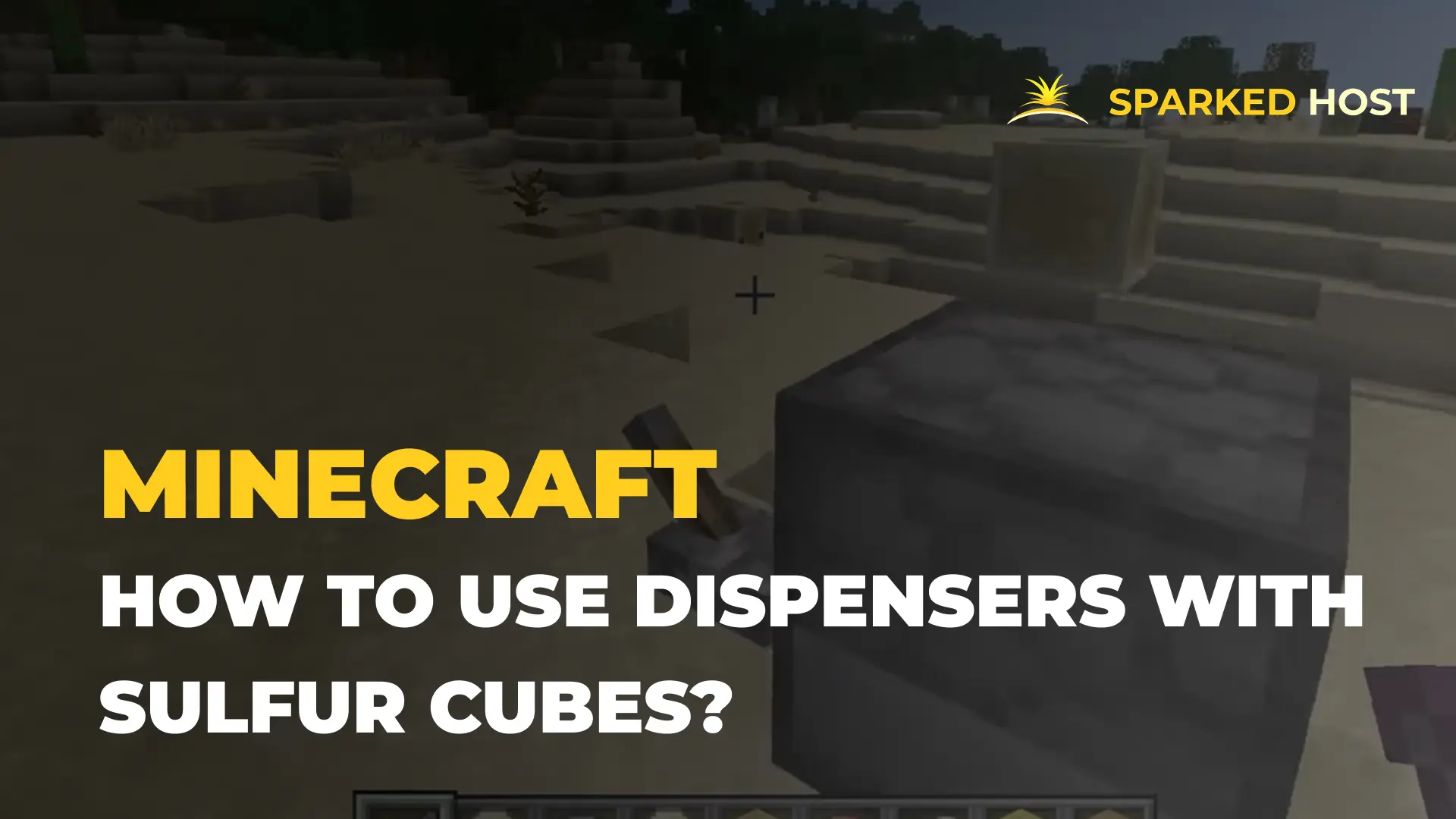 How to Use Dispensers with Sulfur Cubes in Minecraft