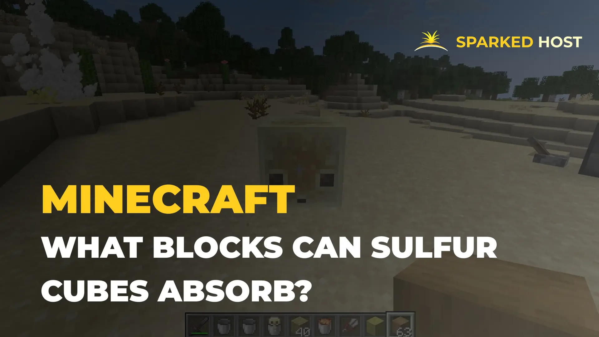 What Blocks Can Sulfur Cubes Absorb in Minecraft